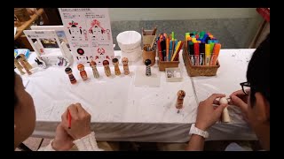 【Experience Sendai】Decorate a Miniature Kokeshi Doll [upl. by Rodina]