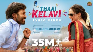 Thaai Kelavi  Official Video Reaction Thiruchitrambalam Dhanush Anirudh Sun pictures [upl. by Ainekahs]