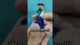 Unboxing Minecraft NANO METALFIGS fyp shorts unboxing minecraft steve characters rateitorhate [upl. by Seften549]