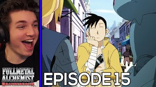 ED AND AL MEET LING  Fullmetal Alchemist Brotherhood REACTION Episode 15 [upl. by Sturdivant488]