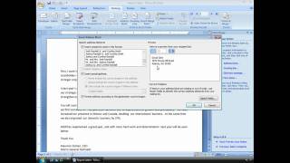 Add Address Contacts with Microsoft Words Mail Merge [upl. by Mireielle]