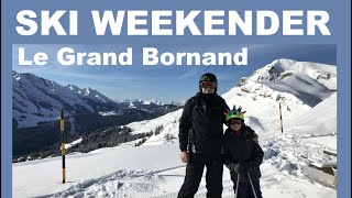 Skiing Holiday in France  Ski Weekender Review in Le Grand Bornand St Jean de Sixt  Aravis Lodge [upl. by Guss]