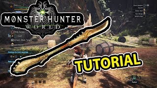 Monster Hunter World Insect Glaive Tutorial  Monster Hunter World Indonesia [upl. by Godber]