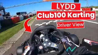 Club100  BUKC  Lydd Raceway  Kart Tester POV [upl. by Alderson161]