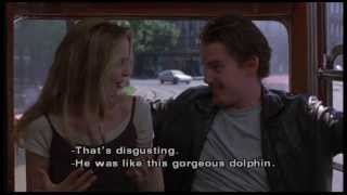 Before Sunrise clip 6 part1 quotQampA timequot Sexual Feelings or Love [upl. by Aikkan]