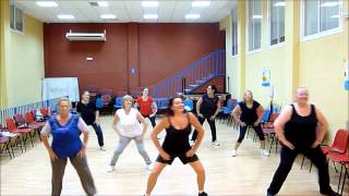 ZUMBA  Simple Warm Up  Calentamiento Fácil Jennifer Lopez ft Pitbull  Dance Again [upl. by Honebein151]