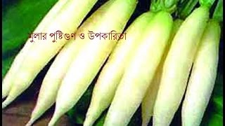 মুলার পুষ্টিগুণ ও ১২ উপকারিতাMular Upokaritaমুলার উপকারিতা [upl. by Ahsekyt158]