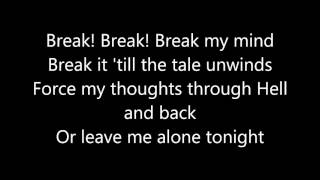 DA Games  Break My Mind  FNAF Lyrics [upl. by Faria]