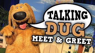 Talking Dug from Up Meet amp Greet Debuts at Pixar Fest 2024  Disneyland Resort [upl. by Juakn]