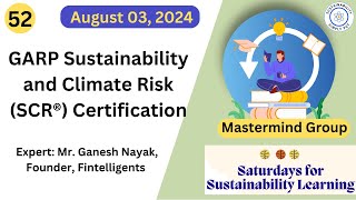 GARP Sustainability and Climate Risk SCR Certification [upl. by Radec]