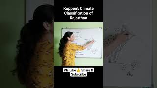 Koppens Climate Classification of Rajasthan rajasthangk rajasthangeography ras rpsc [upl. by Crosby440]