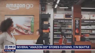 Several Amazon Go stores closing nationwide  FOX 13 Seattle [upl. by Sanburn]