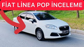 2017 MODEL FİAT LİNEA POP 13 MULTIJET 95 HP ALDIK İNCELEME [upl. by Nitsyrk802]