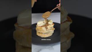 Fluffige Japanische Pancakes  Gelingsicheres Rezept 🥞 [upl. by Kellsie]