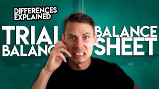 TRIAL BALANCE vs BALANCE SHEET [upl. by Eeldarb]