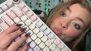 ASMR Creamy Keyboard Typing to help you Sleep 💤😴😍 [upl. by Arihppas707]