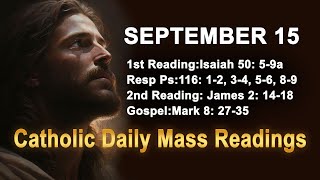 Catholic Daily Mass Readings for today I Sunday September 15 2024 [upl. by Cordy556]