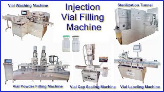 Injectable Liquid Filling Machine Injection Vial Filling Machine [upl. by Esineg]