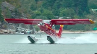 Pezetel PZL104 Wilga 2000 Seaplane Landing [upl. by Sitsuj]