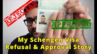 Schengen Visa Rejected  My Schengen Visa Rejection amp Approval Story  Schengen Visa from Dubai [upl. by Dnalerb812]