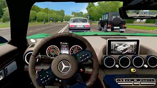 City Car Driving  MercedesBenz AMG GTR  Street Racing [upl. by Elvis703]