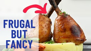 How to plate chicken drumsticks  French boning into lollipops [upl. by Mendie]