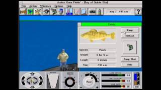 Gone Fishin demo video DOS [upl. by Nodnas]