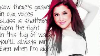 Ariana Grande  Love The Way You Lie LYRICS [upl. by Oranneg]