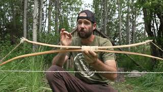 Is this the BEST Survival Bow  Penobscot Primitive Bow [upl. by Mosora]