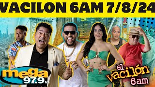 Mega 979 El Vacilón de la Mañana EN VIVO LUNES 070824 DESDE EL HARD ROCK HOTEL Y CASINO [upl. by Waly854]