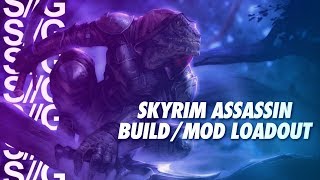 Skyrim Argonian Assassin Build and Mod List PS4 [upl. by Aubyn]