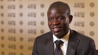 NGolo Kante Interview After Winning Mens PFA Players Player Of The Year [upl. by Adnof597]