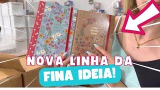 NOVIDADES DE PAPELARIA Linha Campestre da Fina Ideia  Bia Winston [upl. by Uhayile]