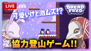 【Bread amp Fred】ペンギン🐧になった「コウ」と「ハウ」がお互いを縄で縛って険しい雪山の登頂を目指します！！ [upl. by Adnolay]