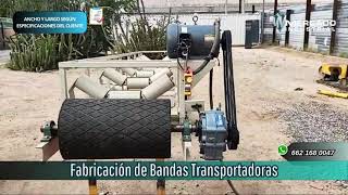 Fabricación de Bandas Transportadoras según requerimiento del cliente🧤🦺 [upl. by Ikuy]