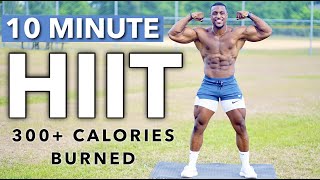 BURN 300 CALORIES IN JUST 10 MINUTES NO EQUIPMENT HIIT  Ashton Hall OFFICIAL [upl. by Sorilda337]