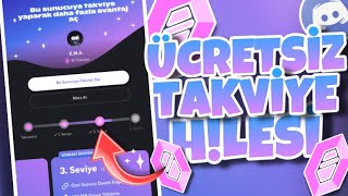 Discord Ücretsiz Sunucu Takviye Hilesi 2024  Discord Boost Hilesi 2024 [upl. by Il]