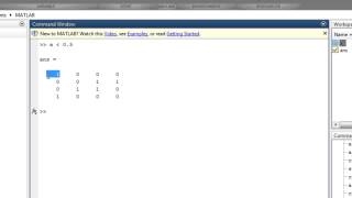 Working with Arrays in MATLAB [upl. by Coltson]