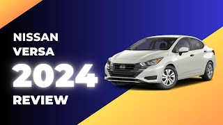 2024 Nissan Versa review [upl. by Gasperoni]