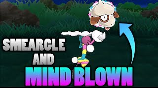 What Does Smeargle Look Like Using Blacephalons Mind Blown Attack In Pokemon Ultra Sun and Moon [upl. by Venterea130]