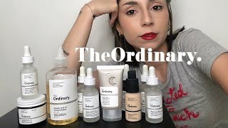 VI MOSTRO TUTTI I MIEI PRODOTTI THE ORDINARY  COME E QUANDO LI USO [upl. by Blum]