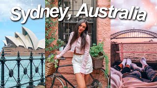 A WEEK IN MY LIFE IN SYDNEY AUSTRALIA  VLOG Circular Quay Harbour Bridge Sydney Opera House [upl. by Heringer180]