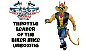 Biker Mice from Mars Throttle  Nacelle  Action Figure Unboxing [upl. by Nadya653]