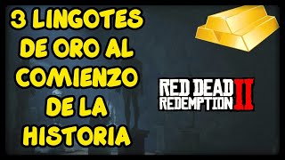 🔥 3 LINGOTES de ORO 1500 FÁCIL y RÁPIDO con el PUZZLE de las ESTATUAS en RED DEAD REDEMPTION 2 🔎 [upl. by Giarc]