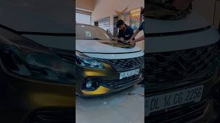 Baleno Wrap Removing 😔 youtube shorts carcare cars viral trending video [upl. by Athalla]