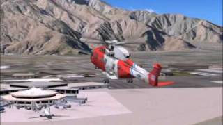 FSX Acceleration EH101 Helicopter [upl. by Olemrac575]