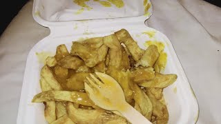 eating my curry and chips 🤤😁 [upl. by Schreck]