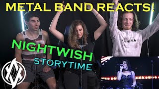 Nightwish  Storytime Live REACTION  Metal Band Reacts REUPLOADED [upl. by Niarda13]