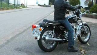 XS 650 Original Kick And Run Sound [upl. by Ainyt261]