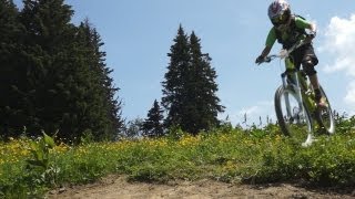 La nouvelle VTT montagne des Contamines Montjoie Les clarines  10013 [upl. by Harri]